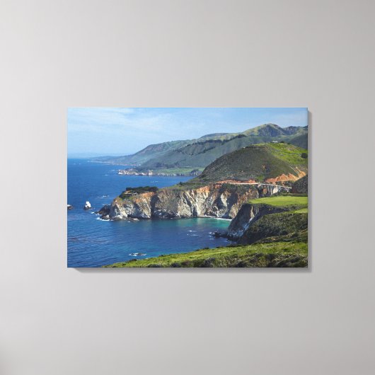 Zentralküste Kaliforniens Leinwanddruck (Vorderseite)