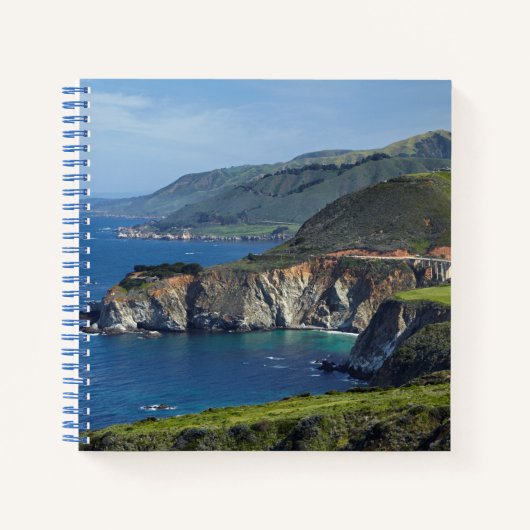 Zentralküste Kaliforniens Notizblock (Vorderseite)