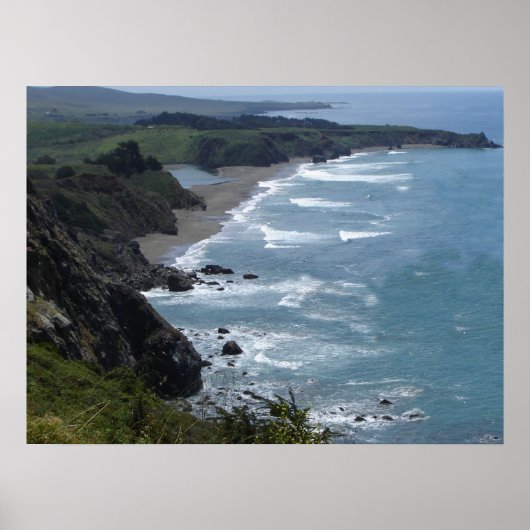 Zentralküste Kaliforniens Poster (Vorne)