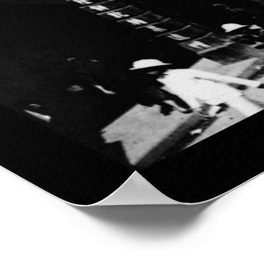 Zentralmarkt in Hongkong 1908 Poster (Ecke)