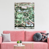 ZENTRALPARK, 1860 LEINWANDDRUCK (Insitu (Wohnzimmer))