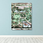 ZENTRALPARK, 1860 LEINWANDDRUCK (Insitu (Holzboden))
