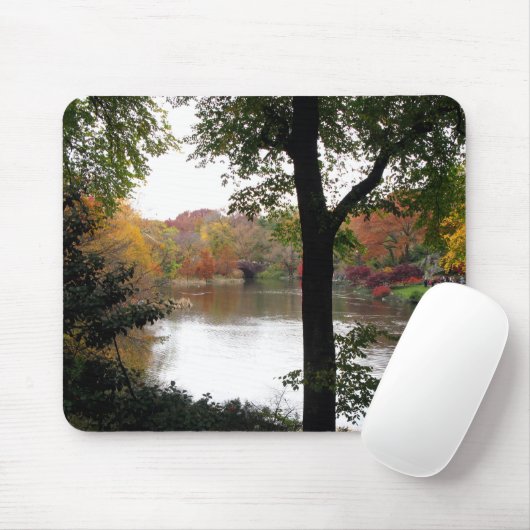 Zentralpark Herbst Mousepad (Mit Mouse)