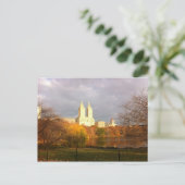 Zentralpark im Herbst Postkarte (Stehend Vorderseite)