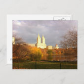 Zentralpark im Herbst Postkarte (Vorne/Hinten)
