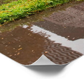 Zentralpark im Herbstposter Poster (Ecke)