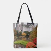 Zentralpark in Herbsttaschen Tasche (Rückseite)