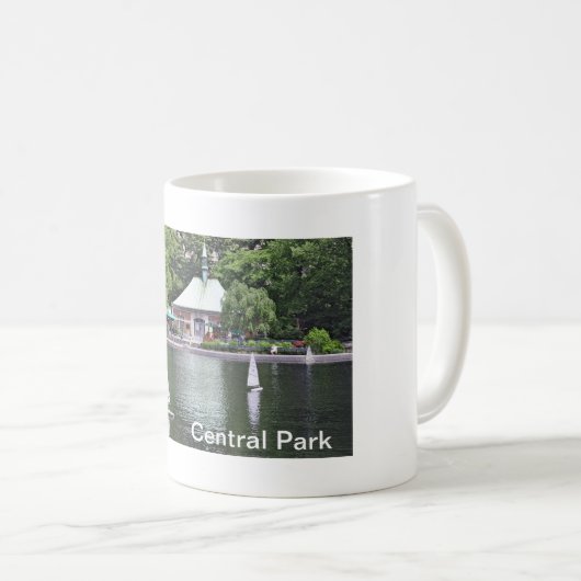 Zentralpark - Konservationswasser Kaffeetasse (VorderseiteRechts)