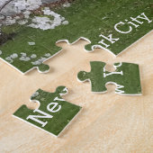 Zentralpark New York Blühender Baum im Frühjahr Puzzle (Seite)