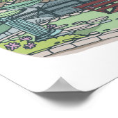 Zentralpark | New York City, NY Poster (Ecke)