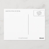 Zentralpark nyc postkarte (Rückseite)