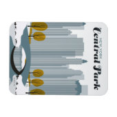 Zentralpark, NYC - Schnee Magnet (Horizontal)