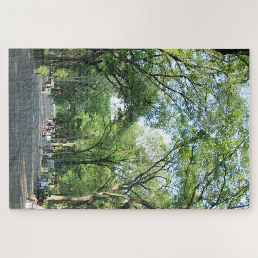 Zentralpark: Poet's Walk im Sommer Puzzle (Horizontal)