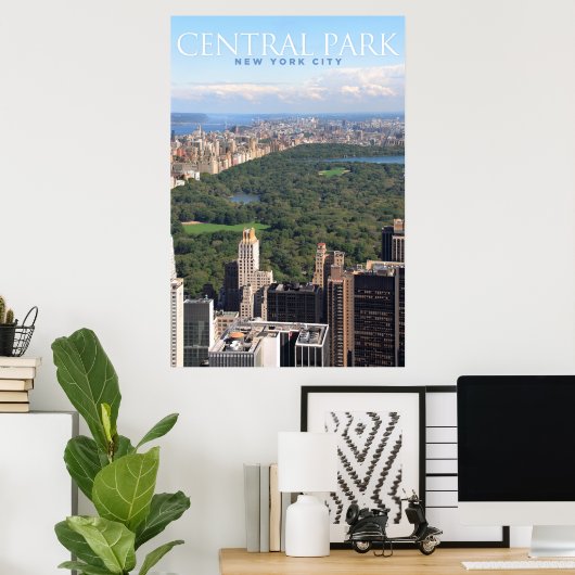 Zentralpark Poster (Heimbüro)