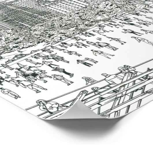 Zentralpark Poster (Ecke)