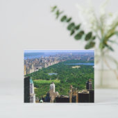 Zentralpark Postkarte (Stehend Vorderseite)