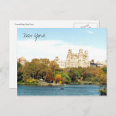 Zentralparkfarben Postkarte (Vorne/Hinten)