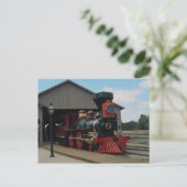 Zentralpazifik, 4-4-0 postkarte (Stehend Vorderseite)