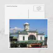 Zentralpiers Postkarte (Vorne/Hinten)