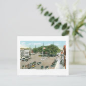 Zentralplatz, Keene, New Hampshire Postkarte (Stehend Vorderseite)