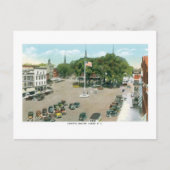 Zentralplatz, Keene, New Hampshire Postkarte (Vorderseite)