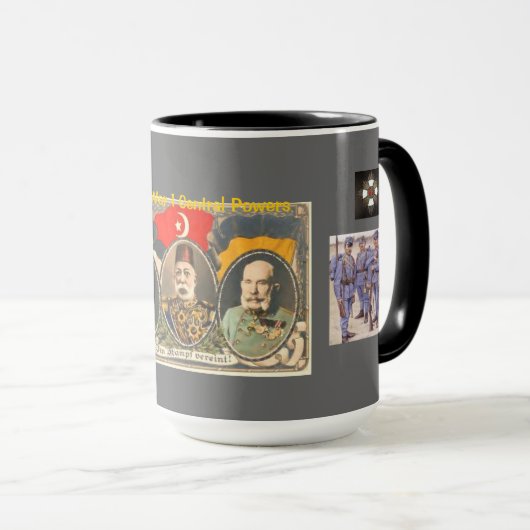 ZentralPower des Weltkrieg-1 Tasse (VorderseiteRechts)
