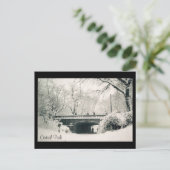 Zentralschnee Postkarte (Stehend Vorderseite)