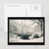 Zentralschnee Postkarte (Vorne/Hinten)