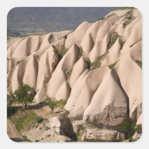Zentralteil der Türkei im Nahen Osten Quadratischer Aufkleber