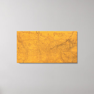 Zentralvermontbahn, Verbindungen Leinwanddruck