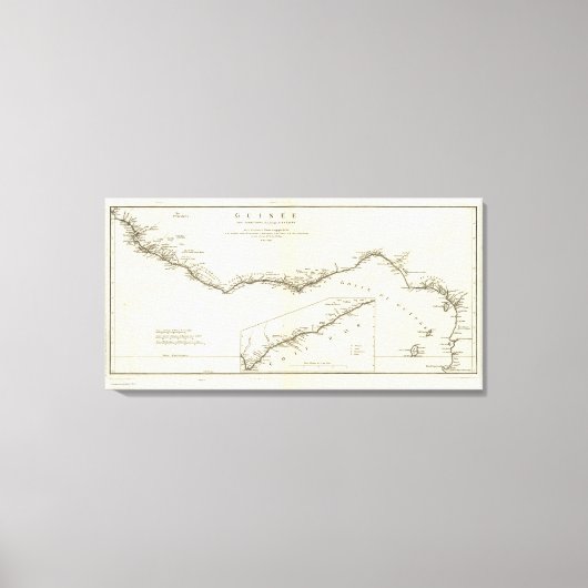Zentralwestafrika Leinwanddruck (Vorderseite)
