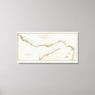 Zentralwestafrika Leinwanddruck