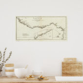 Zentralwestafrika Poster (Küche)