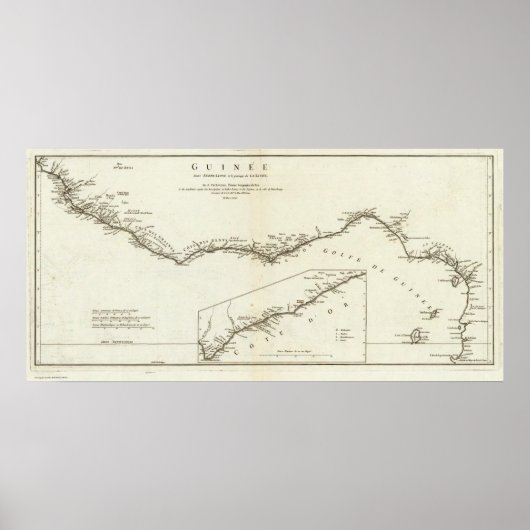 Zentralwestafrika Poster (Vorne)