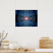 Zentrierisches Selbstplakat Poster (Küche)