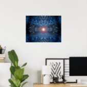 Zentrierisches Selbstplakat Poster (Heimbüro)