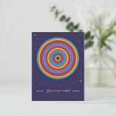 Zentriertheit Postkarte (Stehend Vorderseite)