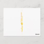 Zentriertheit Postkarte (Rückseite)