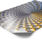 Zentrifraktality - Fractal Art Fotodruck (Ecke)