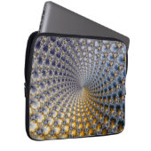Zentrifraktality - Fractal Art Laptopschutzhülle (Vorne Rechts)