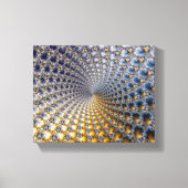 Zentrifraktality - Fractal Art Leinwanddruck (Vorderseite)