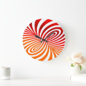 ZentrifugalIllusion Akryluhr Große Wanduhr (Zuhause)