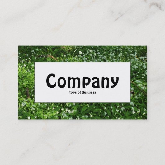 Zentrum - Blume Visitenkarte (Vorderseite)