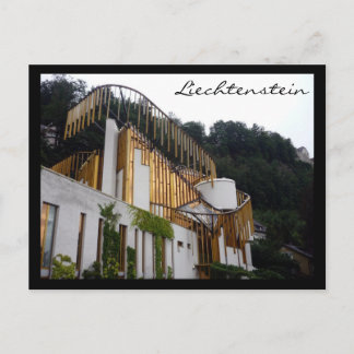 Zentrum der liechtensteinischen Künste Postkarte