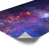 Zentrum der Milchstraße IV Poster (Ecke)