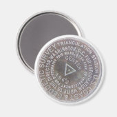 Zentrum der Nation Magnet (Vorderseite/Rückseite)