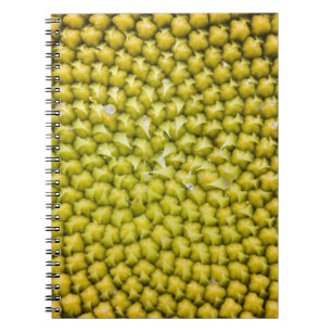 Zentrum der riesigen Sonnenblume (Helianthus annuu Notizblock