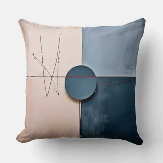 Zentrum des Lebens Kissen (Vorderseite)