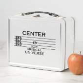 Zentrum des musikalischen Universums Alto Clef Lun Metall Brotdose (Beispiel)