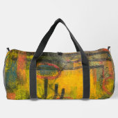 "Zentrum des Nachglühens" Duffle Bag (Rückseite)